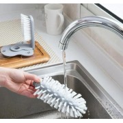 Щётка для мытья стаканов и бутылок Multi-Function Suction Cup Brush, стеклоотмыватель