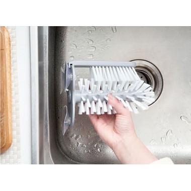 Щётка для мытья стаканов и бутылок Multi-Function Suction Cup Brush, стеклоотмыватель