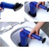 Пневматический вантуз, очиститель канализации высокого давления Toilet dredge GUN BLUE