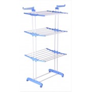 Многоярусная сушилка для белья, вещей, одежды Garment rack with wheels складная