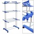 Многоярусная сушилка для белья, вещей, одежды Garment rack with wheels складная Многоярусная сушилка для белья, вещей, одежды Garment rack with wheels складная