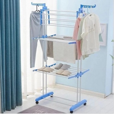 Многоярусная сушилка для белья, вещей, одежды Garment rack with wheels складная Многоярусная сушилка для белья, вещей, одежды Garment rack with wheels складная