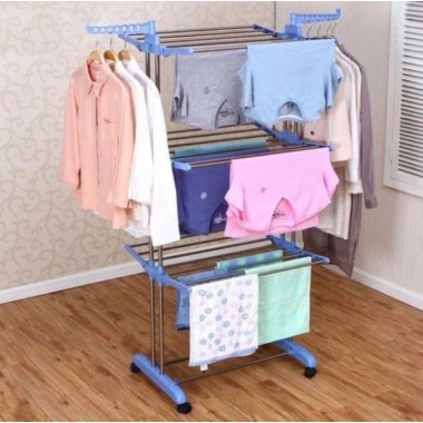 Многоярусная сушилка для белья, вещей, одежды Garment rack with wheels складная Многоярусная сушилка для белья, вещей, одежды Garment rack with wheels складная