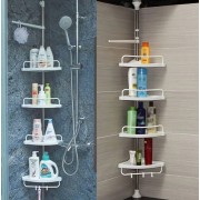 Угловая полка для ванной комнаты Multi Corner Shelf Стойка Стелаж