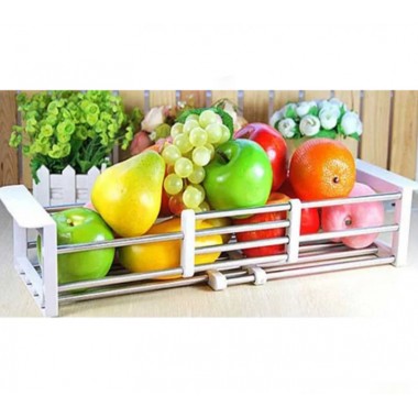 Многофункциональная складная кухонная полка Kitchen Drain Shelf Rack от 33см до 48см