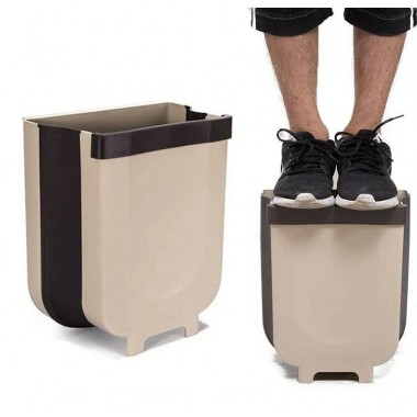 Складной мусорный контейнер на двери Kitchen Wet garbage FLEXIBLE BIN, раскладной