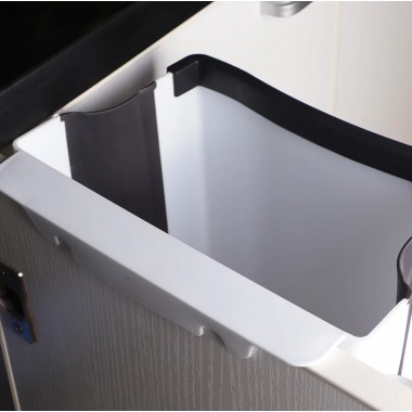 Складной мусорный контейнер на двери Kitchen Wet garbage FLEXIBLE BIN, раскладной