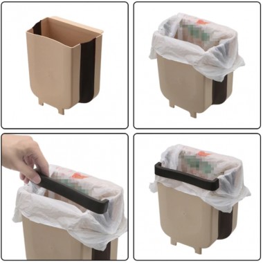 Складной мусорный контейнер на двери Kitchen Wet garbage FLEXIBLE BIN, раскладной