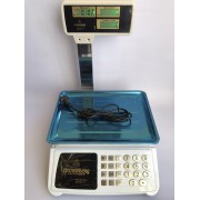 Торговые весы со счетчиком цены Crownberg CB-5008 до 50 кг. Лучшая цена!