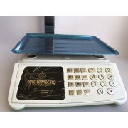 Торговые весы со счетчиком цены Crownberg CB-5008 до 50 кг. Лучшая цена!