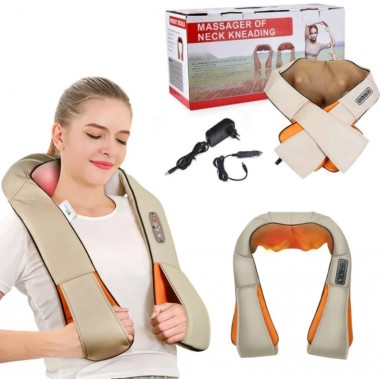 Роликовый массажер для спины и шеи Massager of Neck Kneading