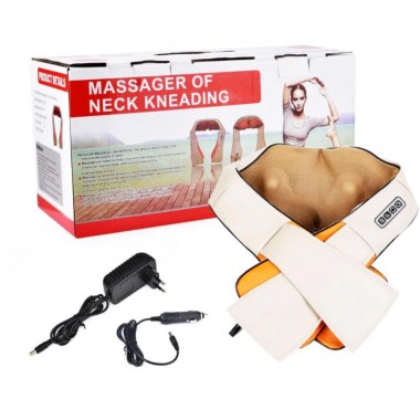 Роликовый массажер для спины и шеи Massager of Neck Kneading