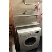 Стойка органайзер над стиральной машиной - напольные полки для ванной комнаты WM-63