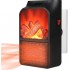 Портативный обогреватель с пультом Flame Heater (500 Вт) Экономный Портативный обогреватель с пультом Flame Heater (500 Вт) Экономный