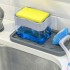 Органайзер для мочалок с мыльницей и дозатором нажимная Soap Pump Sponge Caddy