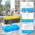 Органайзер для мочалок с мыльницей и дозатором нажимная Soap Pump Sponge Caddy