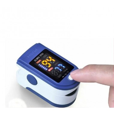 Портативный пульсометр оксиметр на палец Pulse Oximeter LK87