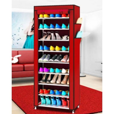 Стелаж для хранения обуви Shoe Cabinet 160X60Х30 Полка для обуви Тканевый стелаж для обуви