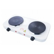 Двухконфорочная электроплита дисковая настольная электрическая плита Crownberg CB-3746 2000W