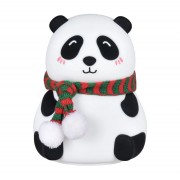 Ночник силиконовый Панда LOSSO LJC-142-А (открытые глаза)