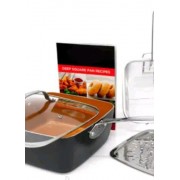 Сковородка-фритюрниця квадратная с крышкой TOP KITCHEN BN-8001