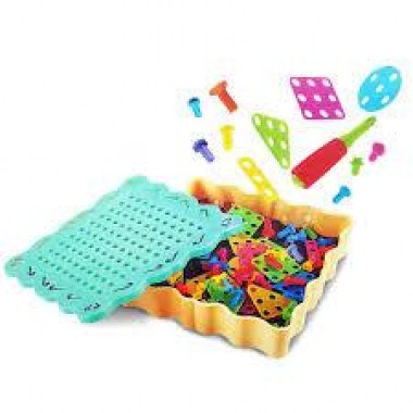 Конструктор Tu Le Hui Diy Light Puzzle (200 детали) 12LED TLH-19 с шуруповертом