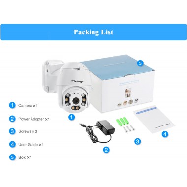 Поворотная уличная камера видеонаблюдения A6