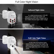 Поворотная уличная камера видеонаблюдения A6