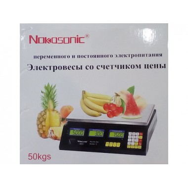 Торговые весы Nokasonik с дисплеем (до 50 кг)
