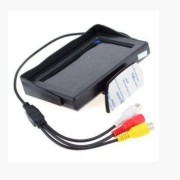 Автомонитор LCD 4.3'' для двух камер 043 | монитор автомобильный для камеры заднего вида, дисплей