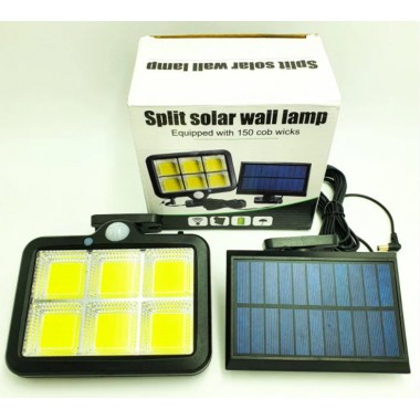 Уличный фонарь с датчиком движения Split Solar Wall Lamp на солнечной батарее nf-160c