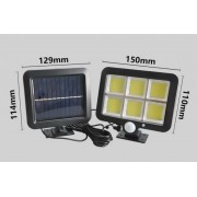 Уличный фонарь с датчиком движения Split Solar Wall Lamp на солнечной батарее nf-160c