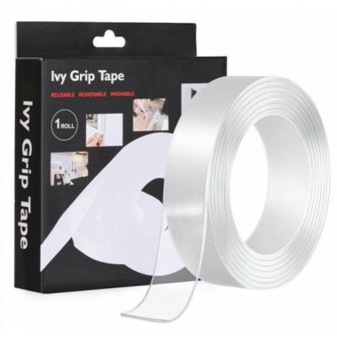 Многоразовая крепежная лента 5 м Ivy Grip Tape / Сверхсильная клейкая гелиевая лента