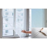 Антимоскитная сетка на окно MAGNETIC 150х180 см| Москитная сетка на окно с лентой для крепления NO9213