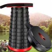 Складной туристический стул 47 см Telescopic stool / Складной телескопический стул для пикника, рыбалки