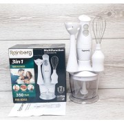 Блендер Rainberg RB - 6202 350W 3в1 погружной блендер измельчитель