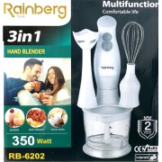 Блендер Rainberg RB - 6202 350W 3в1 погружной блендер измельчитель