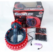 Игрушечное оружие автоматический бластер Growler на 28 зарядов ,работает от аккумулятора