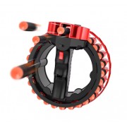 Игрушечное оружие автоматический бластер Growler на 28 зарядов ,работает от аккумулятора