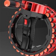 Игрушечное оружие автоматический бластер Growler на 28 зарядов ,работает от аккумулятора