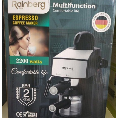 Кофеварка рожковая Espresso Rainberg RB-8111 с капучинатором