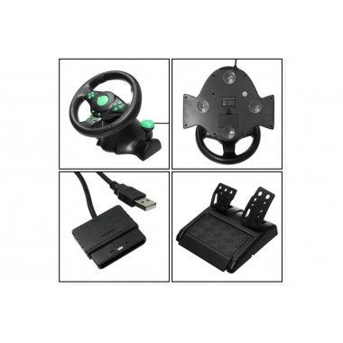 Профессиональный Руль игровой PS3/PS2/PC Usb