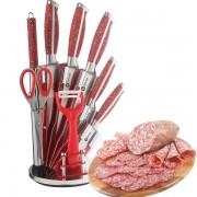 Профессиональный набор ножей Zepline ZP-027 с подставкой