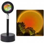 Проекционный светильник Sunset Lamp с эффектом заката, рассвета fm-23