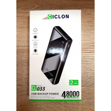 Повер банк Power Bank CICLON CL-033 48000 mAh Повер банк Power Bank CICLON CL-033 48000 mAh