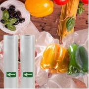 Вакуумные гофрированные пакеты в рулонах 20Х500см для вакуумных упаковщиков рукав HSM-51000