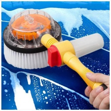 Вращающаяся щетка насадка для шланга Water Blast Cleaner Roto Brush