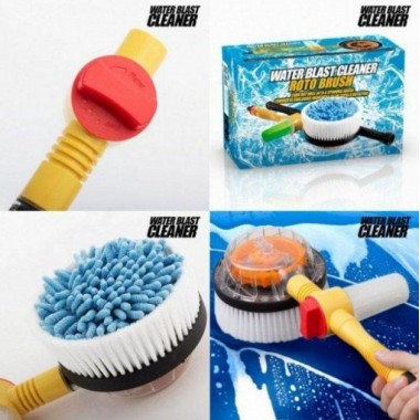 Вращающаяся щетка насадка для шланга Water Blast Cleaner Roto Brush