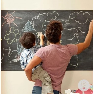 Самоклеющаяся пленка для рисования мелом Black Board Sticker 45х200 см