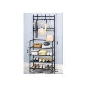 Универсальная вешалка для одежды New simple floor clothes rack size 60X29.5X151 см Черная